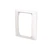 abb Cover plate saga 1-gang/ip21/100mm