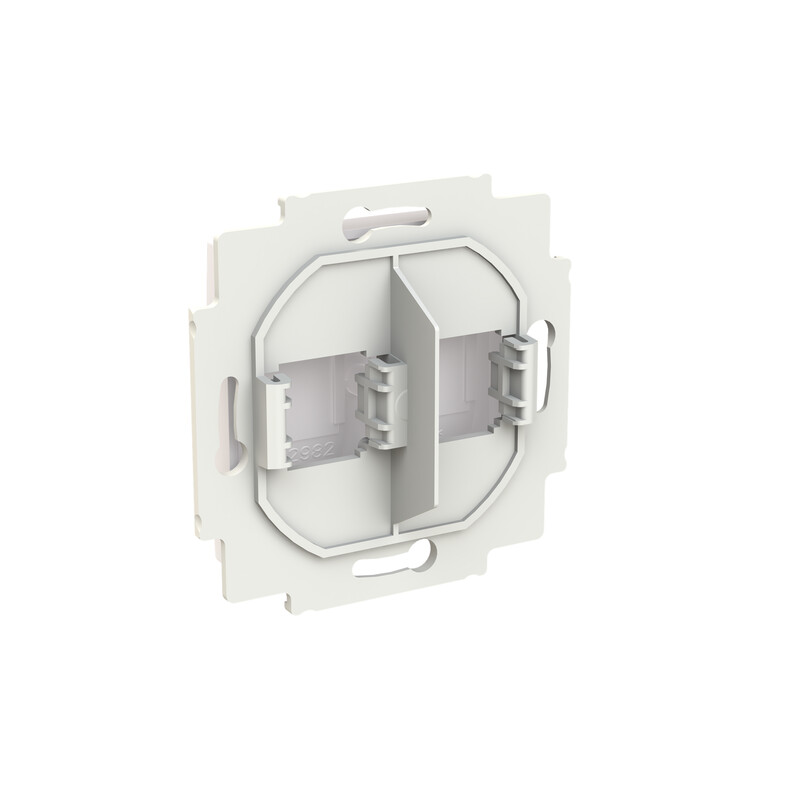 abb Comm.  connection box saga dataout 2xrj45 st actassi 85mm