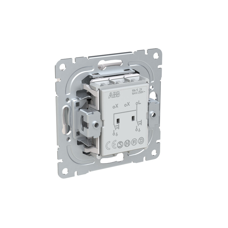 abb Avbrytare saga 5/16ax/250v/ip21 50 st 2x