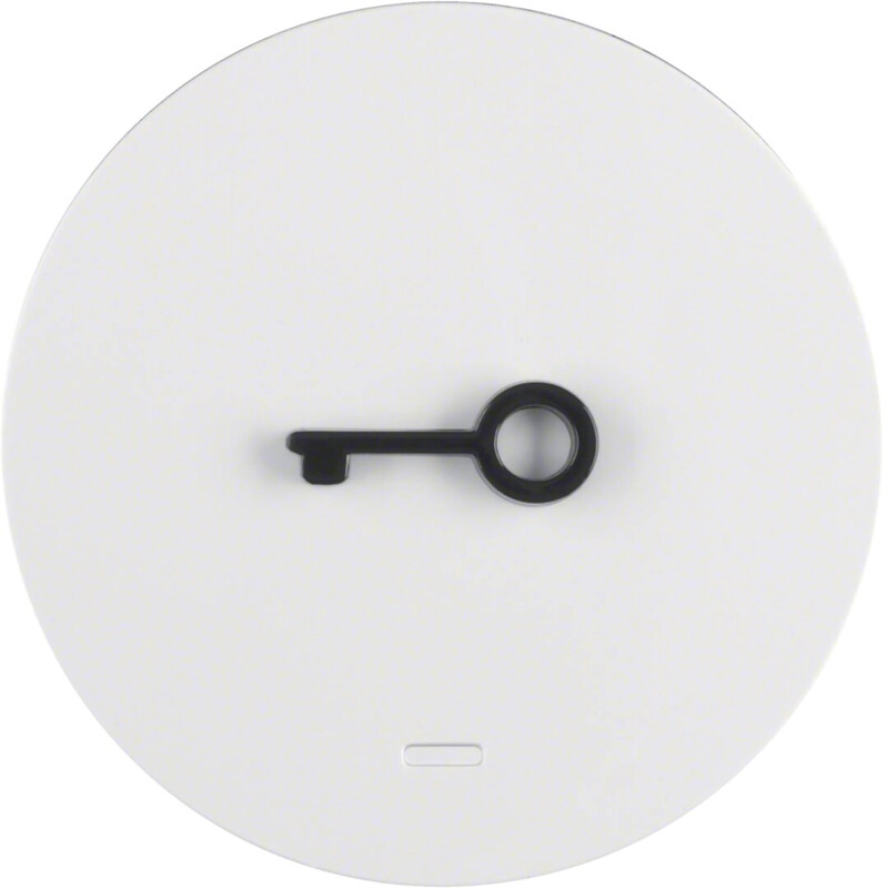 hager Rocker 1/2/3/6/7 li key crtl white