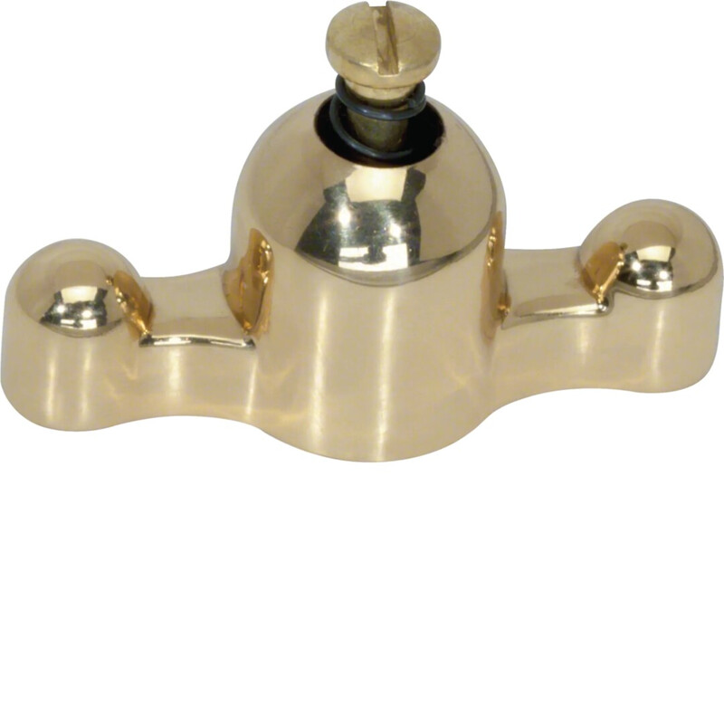 hager Toggle 1930/glas brass clear varnished