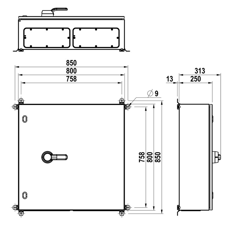 katko Säkerhetsbrytare kut 6400 6x400a 400v 1v 200kw