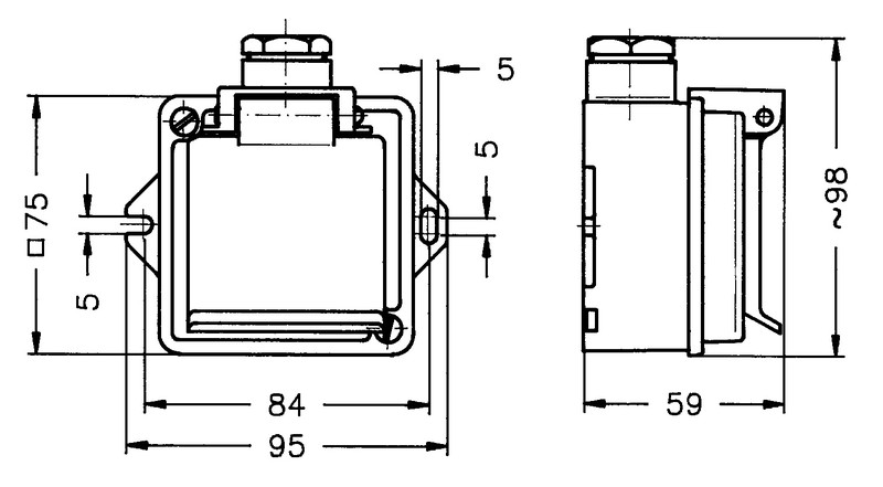 selcast Pistorasia schuko 16a ip44 2xpk16/9
