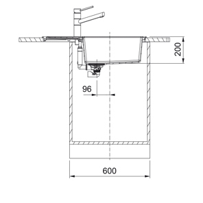 franke Kök pool tectonite sirius s2d 611-78 xl pw
