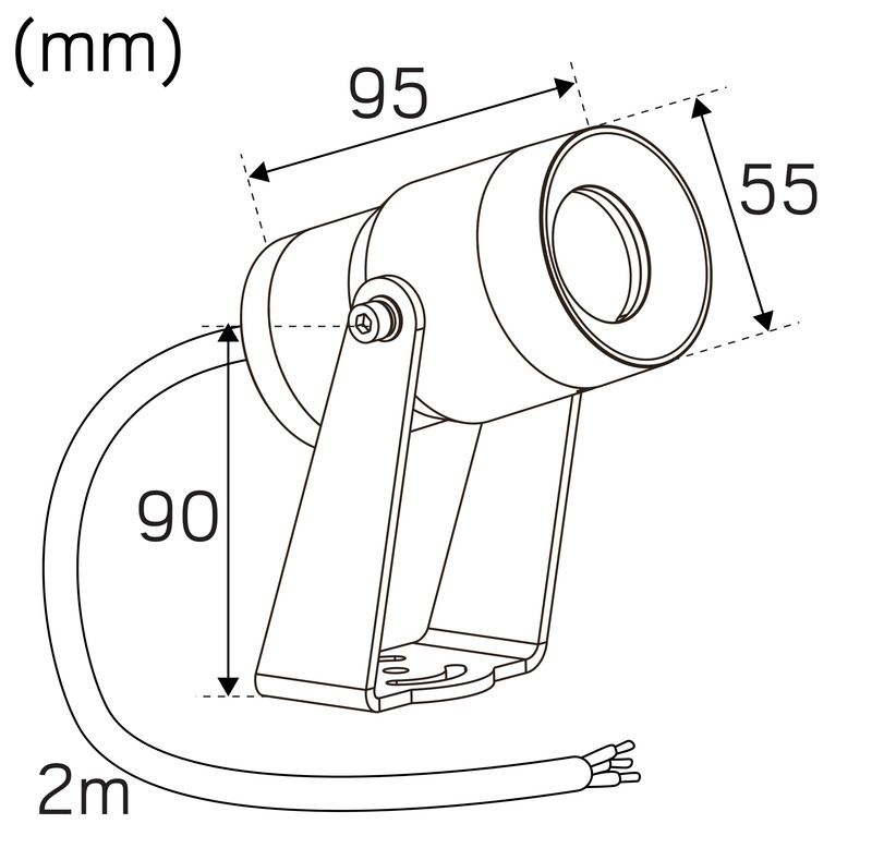 hide-a-lite Floodlight spot it s alu 4000k