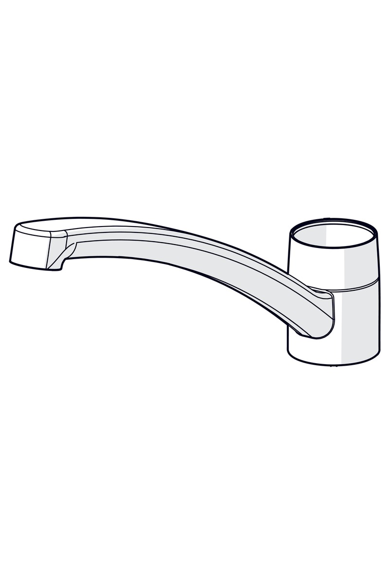 oras Spout oras 1003417v l=300