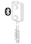 oras Sensor oras 1002253v 6, 9, 12 v, bluetooth