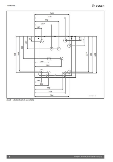 bosch Lämpöpumppu bosch compress 7800i lwm 6kw inv mlp