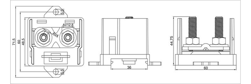 ouneva Branching block cu 4-240 mm2