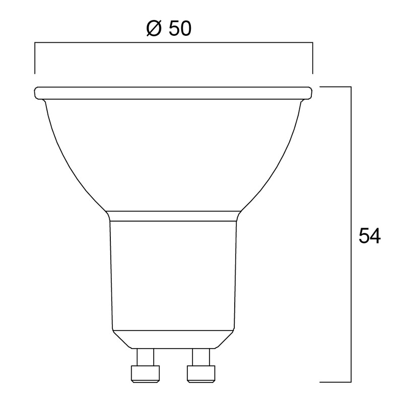 sylvania Kohdelamppu refled platinum es50 2w 36ast gu10 830 350lm d