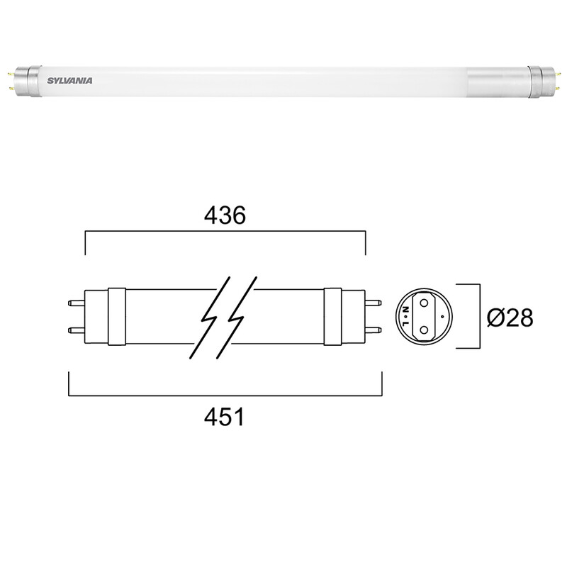 sylvania T8 led toledo avant toledo avant t8 ccg 451 950lm