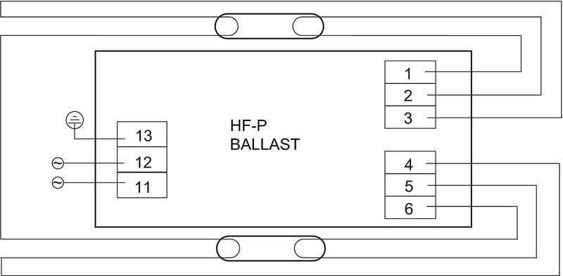 philips Elektroniskt förkopplingsdon hf-p 2 14-35 tl5 he iii