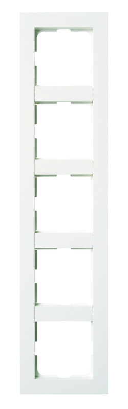 COVERPLATE PLUS 5-HOLE WHITE