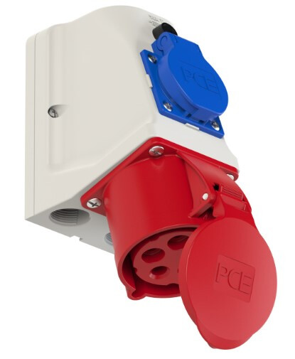 COMBI BOX ONNKOMB 32A 5P6H 400V IP44