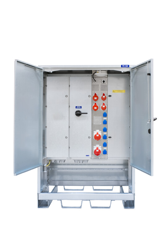 vohek Byggcentral tpk 160c10 160a ip44 fe/al