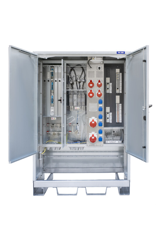 vohek Byggcentral tpk 160c10 160a ip44 fe/al