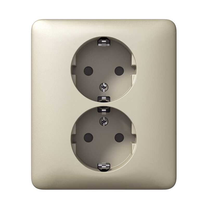 schneider electric Uttag 2s/16a/ip21 upj 2x met