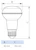 philips Led lamp e27 827 345lm 60w=4.5w 36d