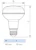 philips Led-spotlight e27 827 670lm 100w=8w 36d