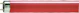 philips Fluorescent lamp t8 philips tl-d 58w/150 g13 red