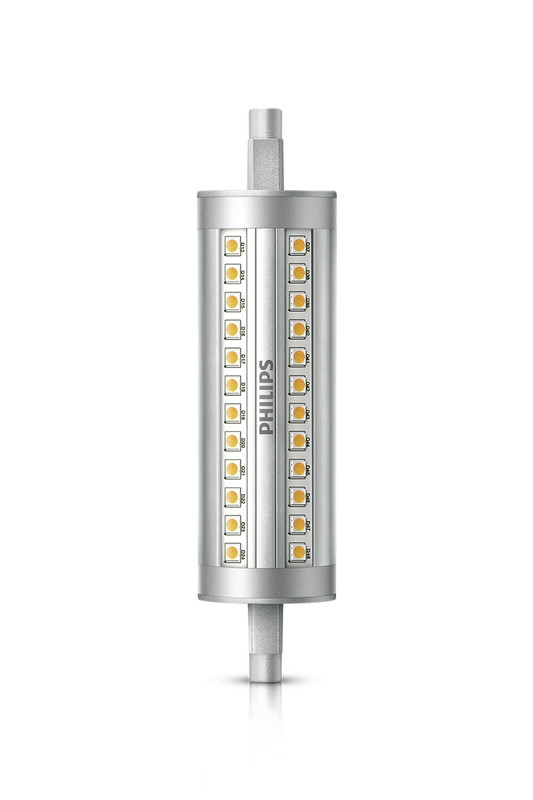 philips Linjär led-ljuskälla r7s 118mm 830 2000lm 120w=14w