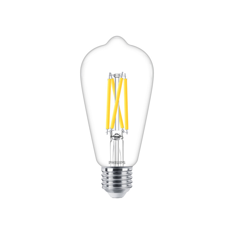 philips Led-standardlampa e27 cct 806lm 60=5.9w st64 cl
