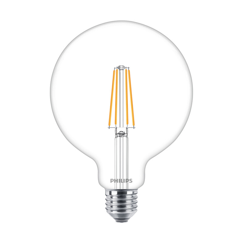 philips Led-standardlampa e27 927 806lm 60w=5.9w g120 cl