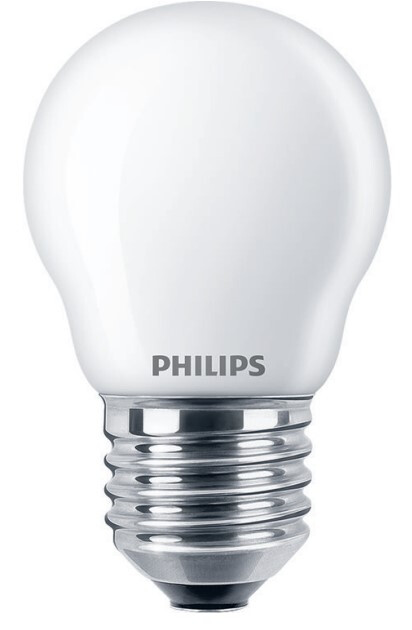 philips Led-klotlampa e27 927 470lm 40w=3.4w p45 fr