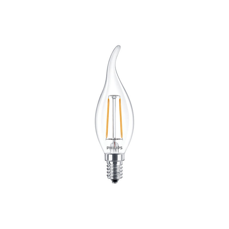 philips Kronljuslampa e14 827 250lm 25w=2w ba35 cl