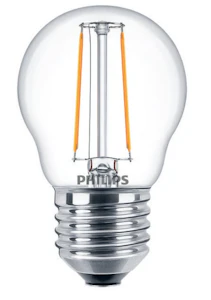 philips Led-klotlampa e27 827 250lm 25w=2w p45 cl