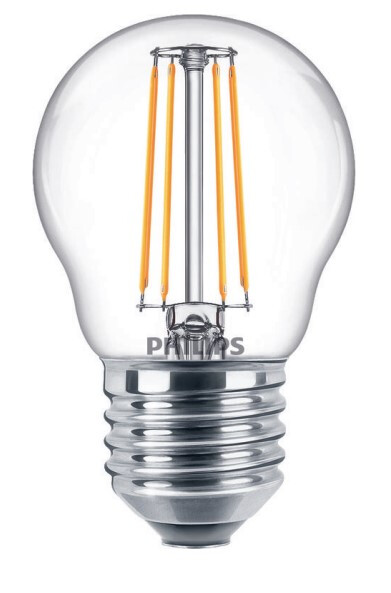 philips Led-klotlampa e27  827 470lm 40w=4.3w p45 cl