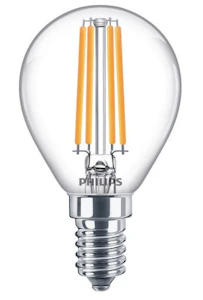 philips Led-klotlampa e14 827 806lm 60w=6.5w p45 cl