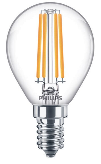 philips Led-klotlampa e14 840 806lm 60w=6.5w p45 cl