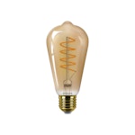 LED-LAMPA MASTER VALUE D4-25W E27 ST64 GOLD SPG 250LM