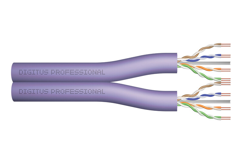DATA CABLE-HF CAT6 DIGITUS CAT6 U/UTP 2x4p HF Cca 500m