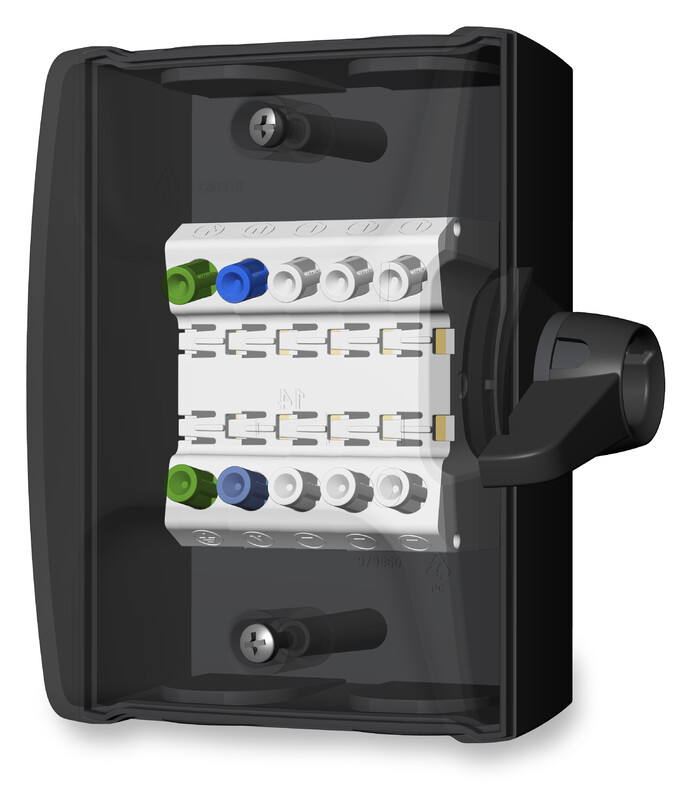 norwesco Safety switch saq 325 s 3x25a 500v 11kw ip65