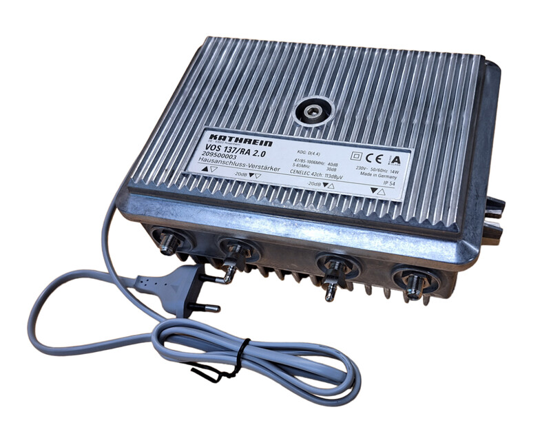 BREDBAND FÖRSTÄRKARE 5-65/85-1006MHZ, D3.0