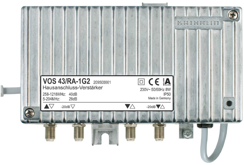 BREDBAND FÖRSTÄRKARE 5-204/258-1218MHZ, D3.1