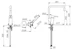 oras Kitchen mixer oras 2734fhn-33 optima style dwv 3v