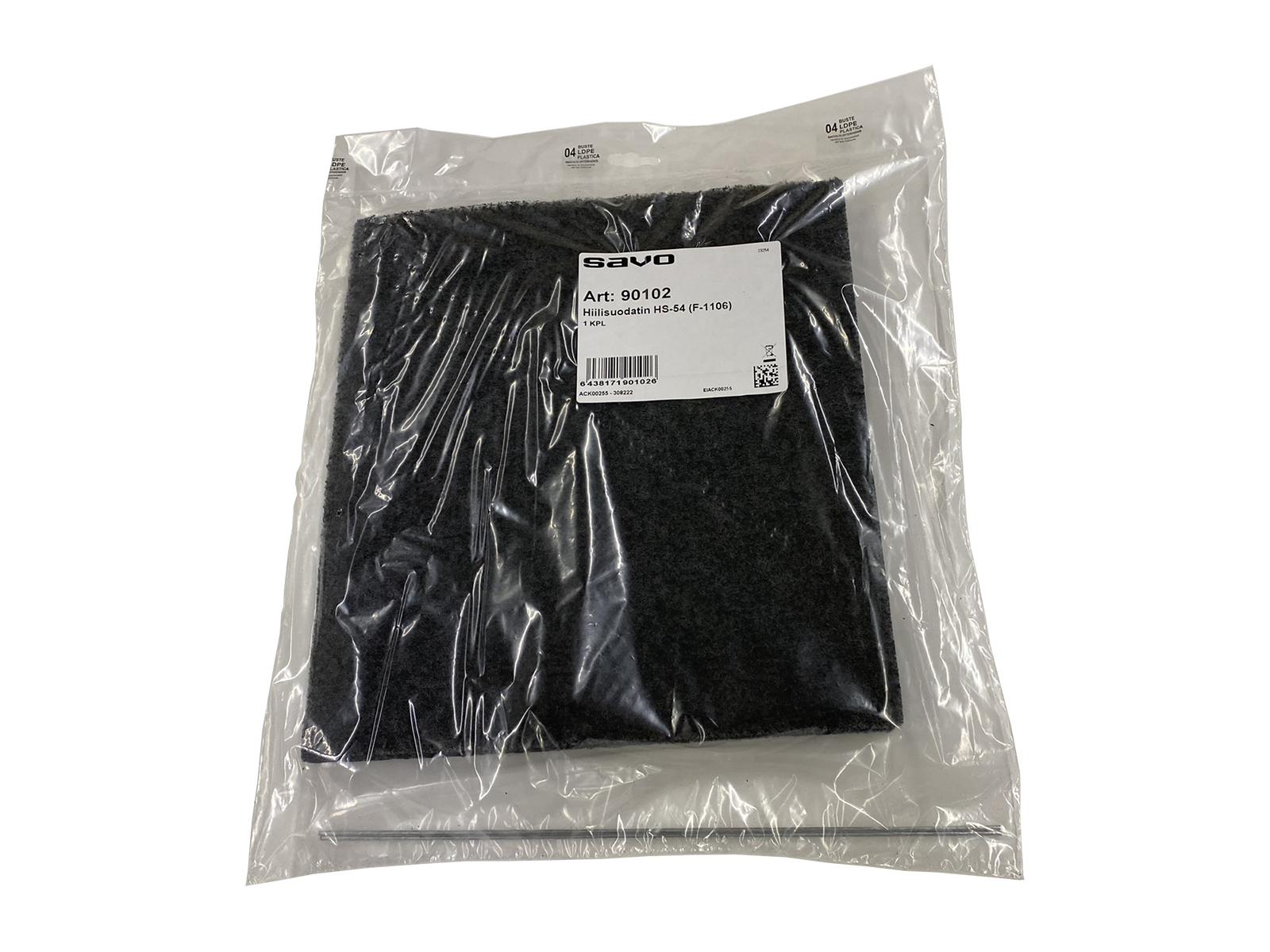 CARBON FILTER SAVO HS-54