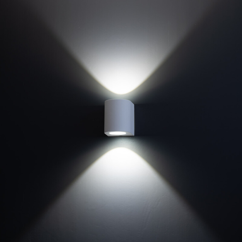 ftlight Outdoors wall luminaire 2x5w led white 4000k