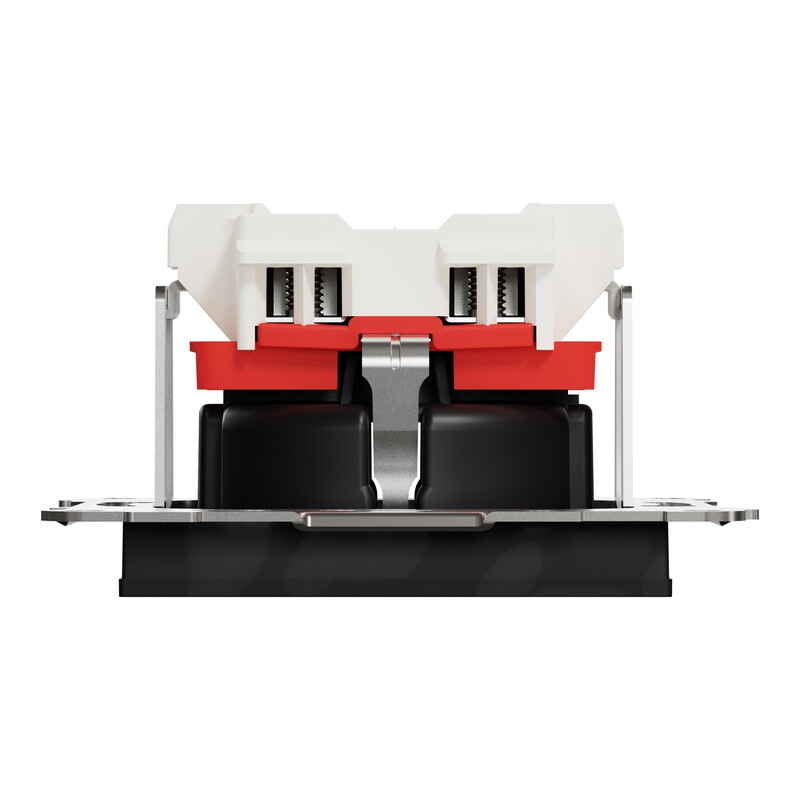 elko Socket-outlet elko rs16 rs sso schuko c-plat scr black