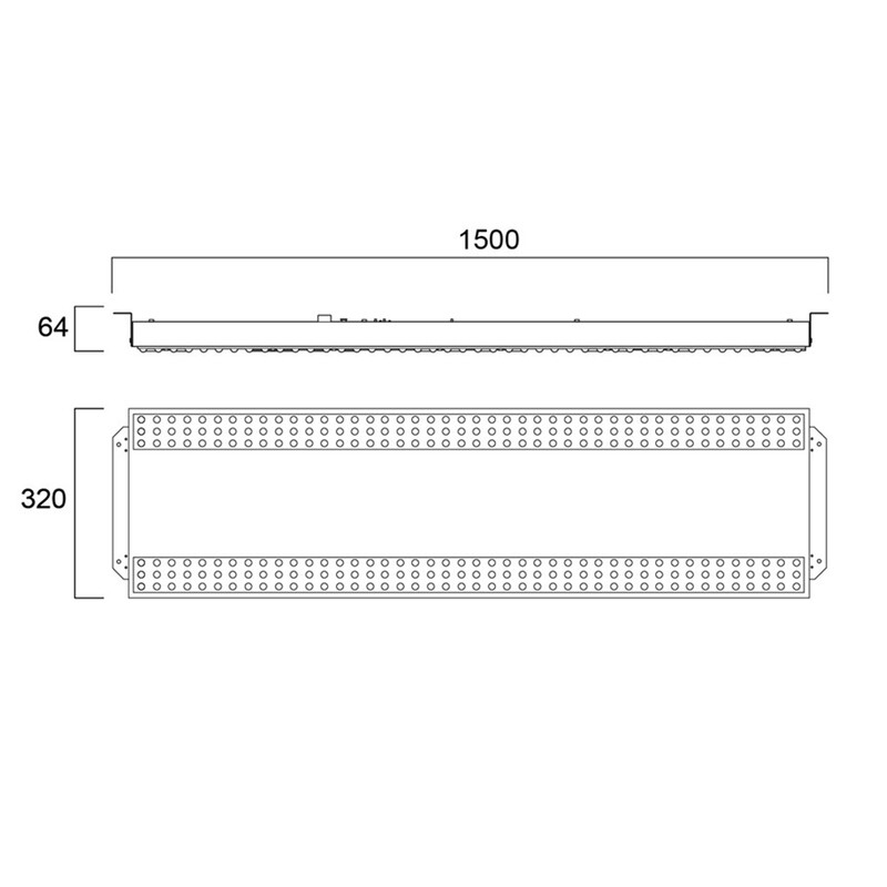 sylvania Armatur för sport. sportsbay 18400lm 840 117deg ik10 da