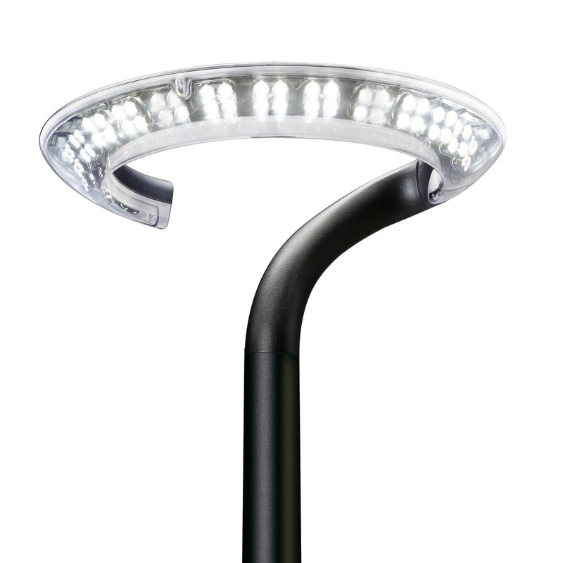 schreder Pole mount. luminaire perla 64led 6075 73w 740