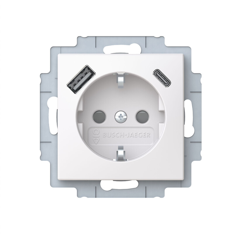 abb Socket outlet w usb saga saga  gro usb a c cha whi