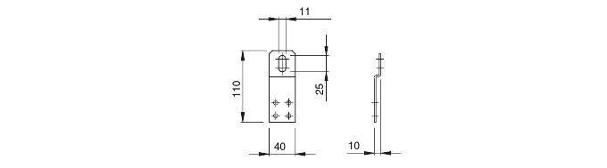 gewiss Montageplåt gw46446