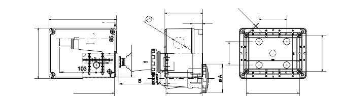 gewiss Junction box gw44139 (300x220x170) ip56 hf