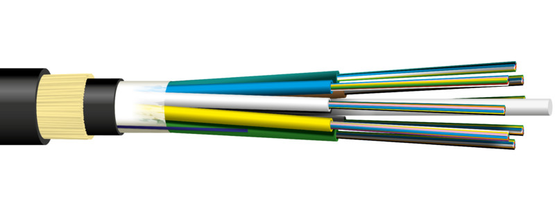 OPTICAL CABLE AIR ADSS 8 kN FZOMRMU-SD 2x12xSML