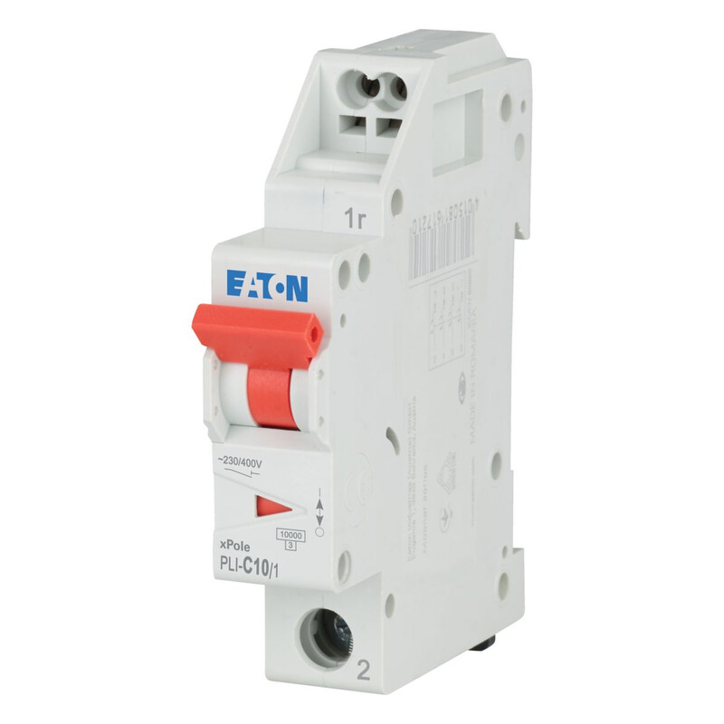 eaton Dvärgbrytare pli-c10/1, 10ka 1-nap c 10a