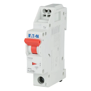 eaton Dvärgbrytare pli-c10/1, 10ka 1-nap c 10a